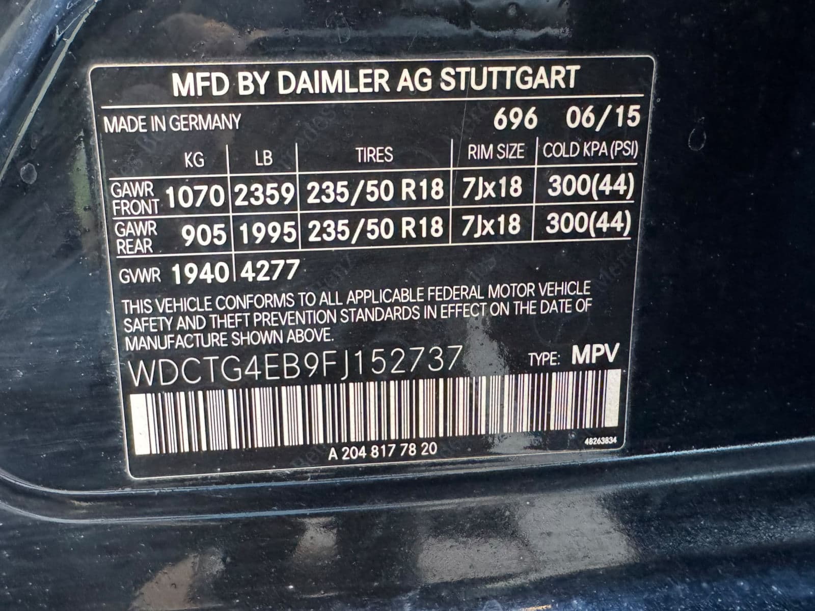2015 Mercedes-Benz GLA250 Automatic SUV for Sale in Nigeria — photo 5