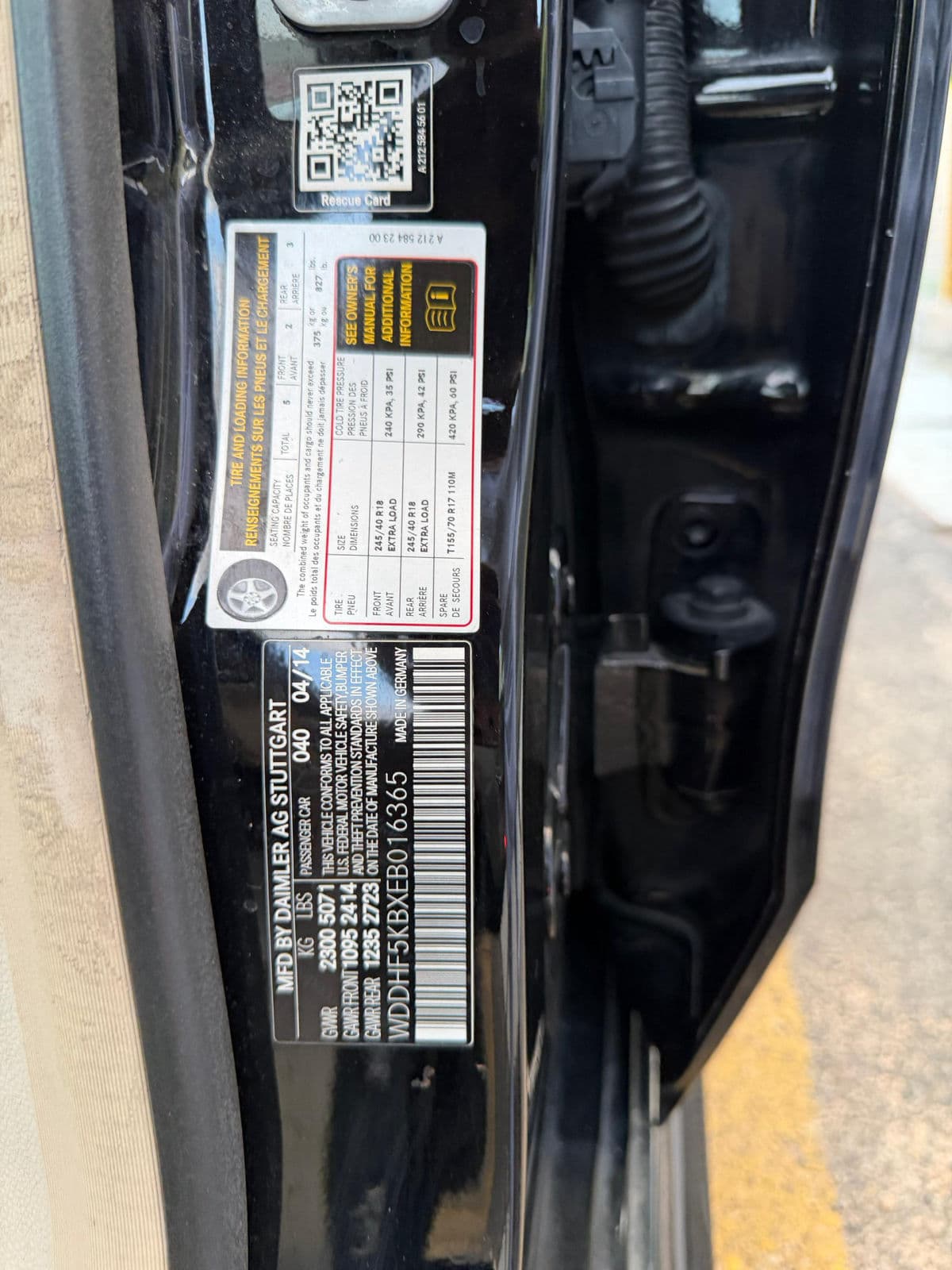 2014 MERCEDES E350 — photo 7
