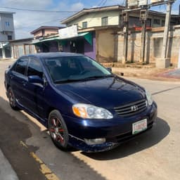 2003 Toyota Corolla Sedan — for sale in Ogba